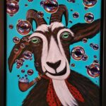 Goat Gustavo framed THUMBNAIL