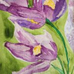 Kathy Hancock purple iris THUMBNAIL